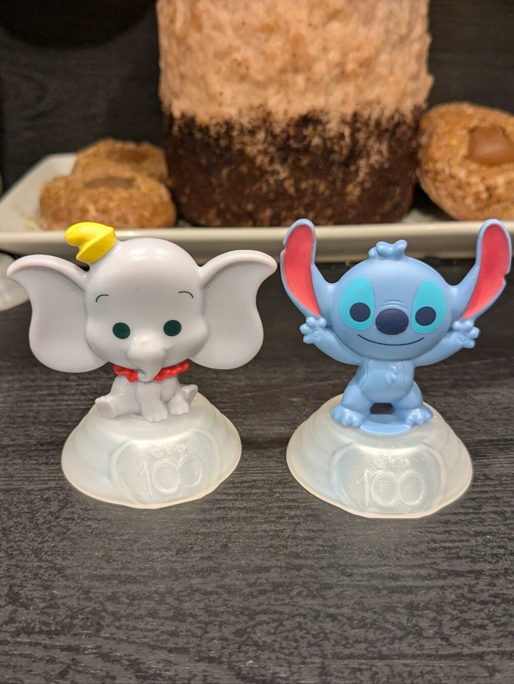 Disney 100th Anniversary McDonald's Dumbo & Stitch Toys